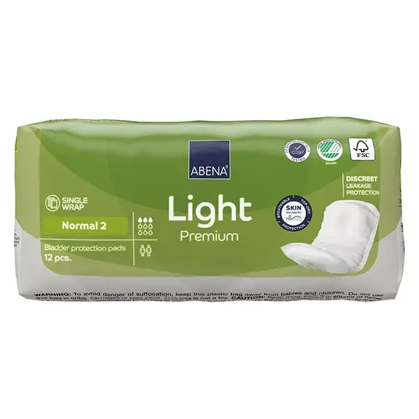 Abena Frantex Light Premium Adhesive Protection Normal Size 2 12 units