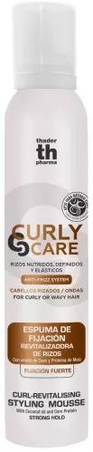 Th Pharma Curly Care Espuma de Fixação Revitalizadora de Caracóis 200 ml