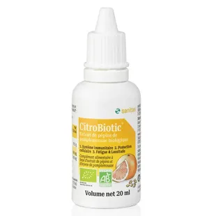 Citrobiotic Estratto di Semi di Pompelmo Bio 20ml
