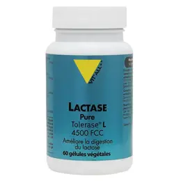 Vit'all+ Lactase Pure Tolerase® L 4500 FCC 60 gélules végétales