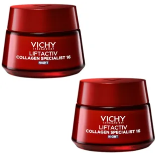 Vichy Liftactiv Collagen Specialist Nachtcreme 2x50 ml