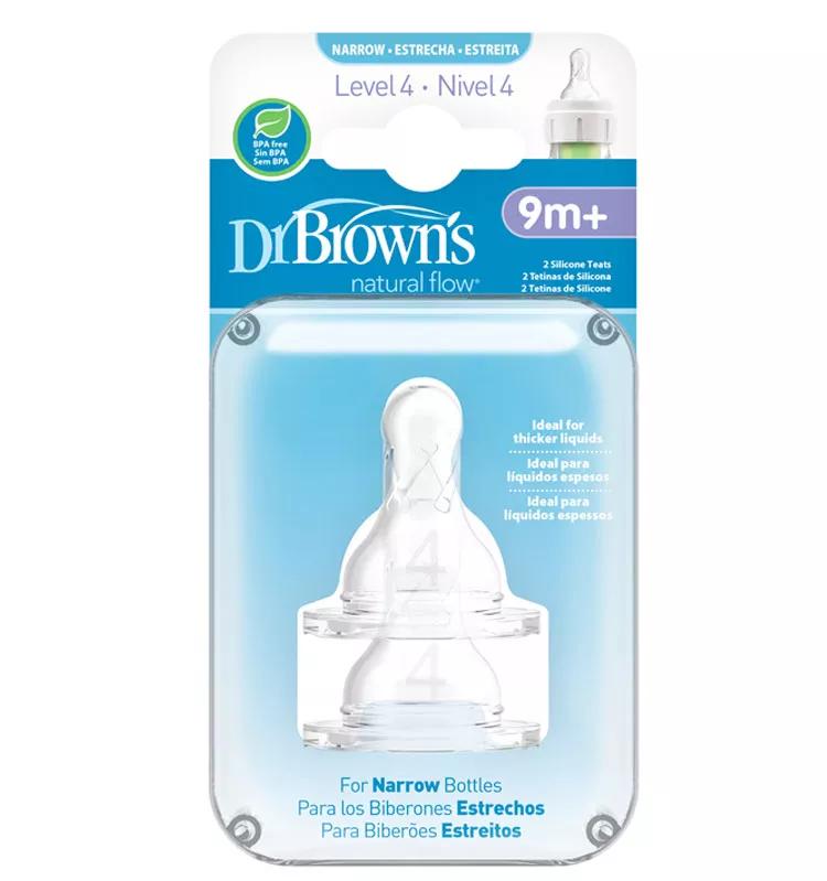 Dr Browns Narrow Bottles teat level 4 Dr Brown's