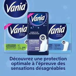 Vania Maxi Confort Super Fresh Serviettes Hygiéniques 14 unités