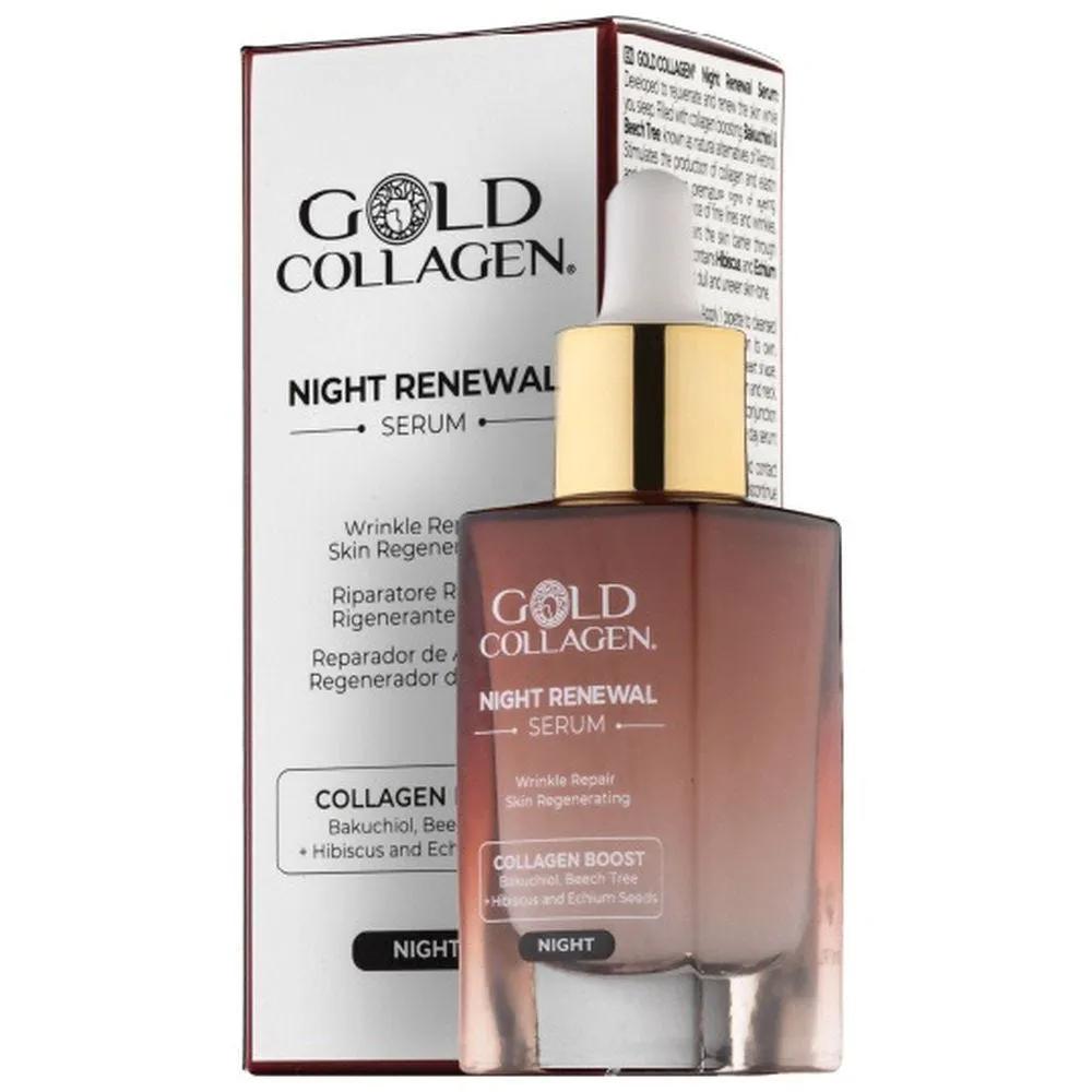 Gold Collagen Night Renewal Siero viso Riparatore 30 ml