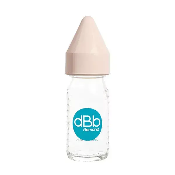 dBb Remond Régul'Air Glass Fruit Juice Baby Bottle Pink 110ml