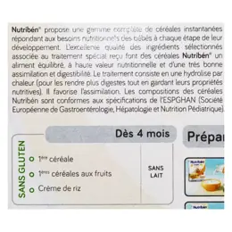 Nutribén 8 Céréales et Miel 4 Fruits +6m 300g