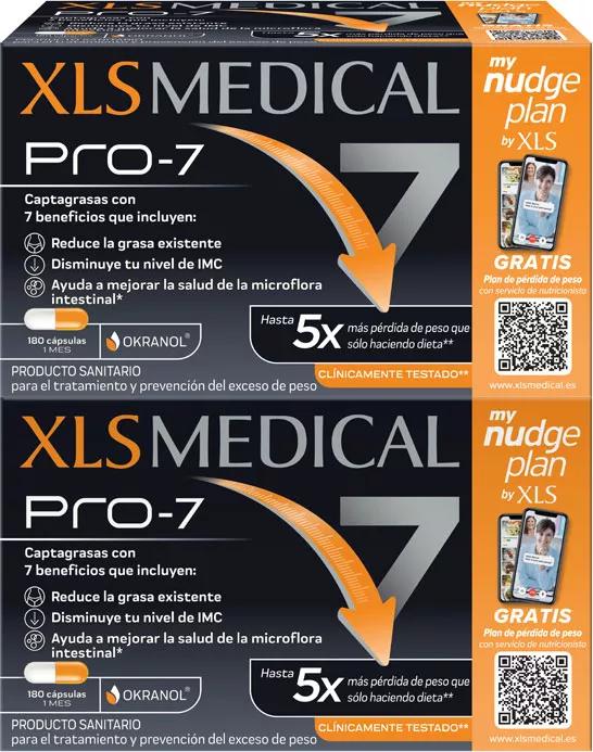 XLS Medical Pro 7 Brûleur de Graisse 2x180 Gélules