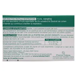 Naturactive Respiratoire 24 pastilles