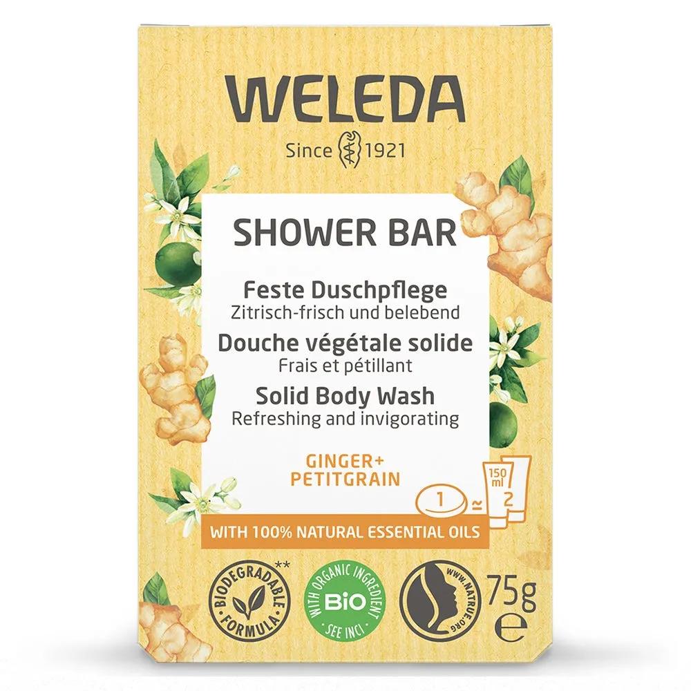 Weleda Bagno Doccia Solido Zenzero + Petitgrain 75 gr