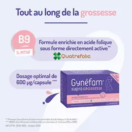 Gynéfam Supra Grossesse Boîte de 3 mois 90 capsules