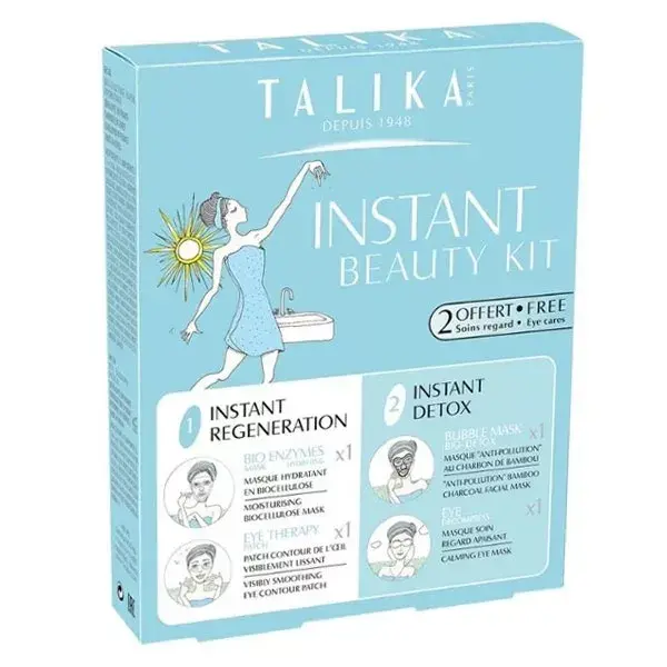Talika Coffret Instant Beauty Kit 4 Produits