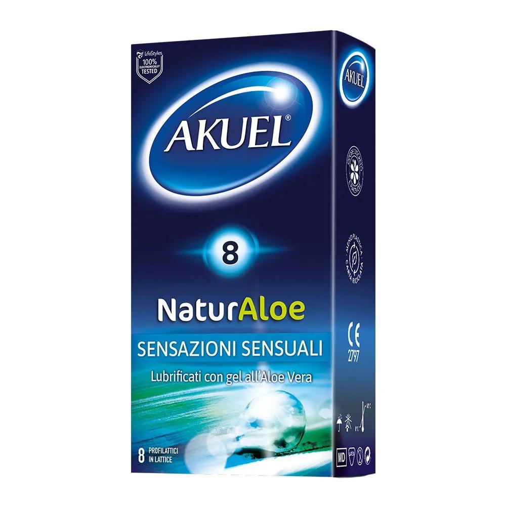 Akuel NaturAloe Preservativo Ultra Delicato 8 Pezzi