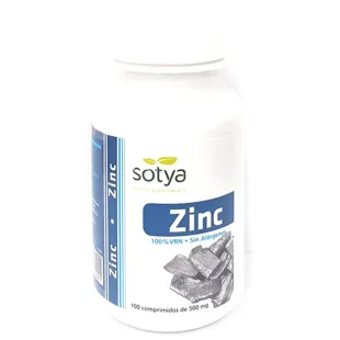 Chélate de zinc 500 mg Sotya 100 comprimés