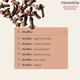 Pranarom Huile Essentielle Bio Giroflier 10ml