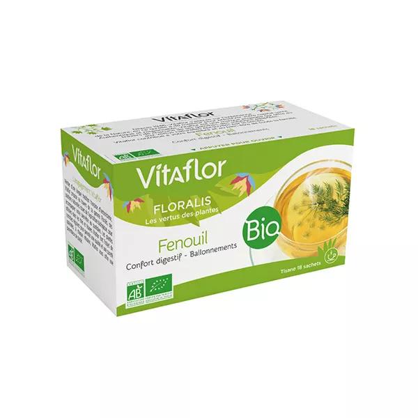 Vitaflor Bio Infusión Orgánica de Hinojo 18 Bolsitas