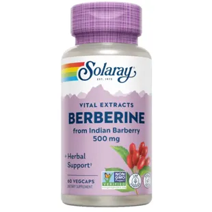Solaray Super Berberine 500 Mg 60 Vegcaps