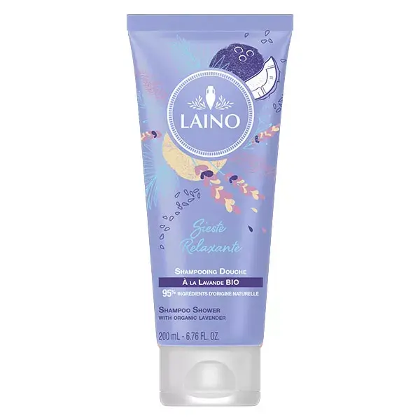 Laino Ambiances Méditerranéennes Organic Lavender Shower Shampoo 200ml