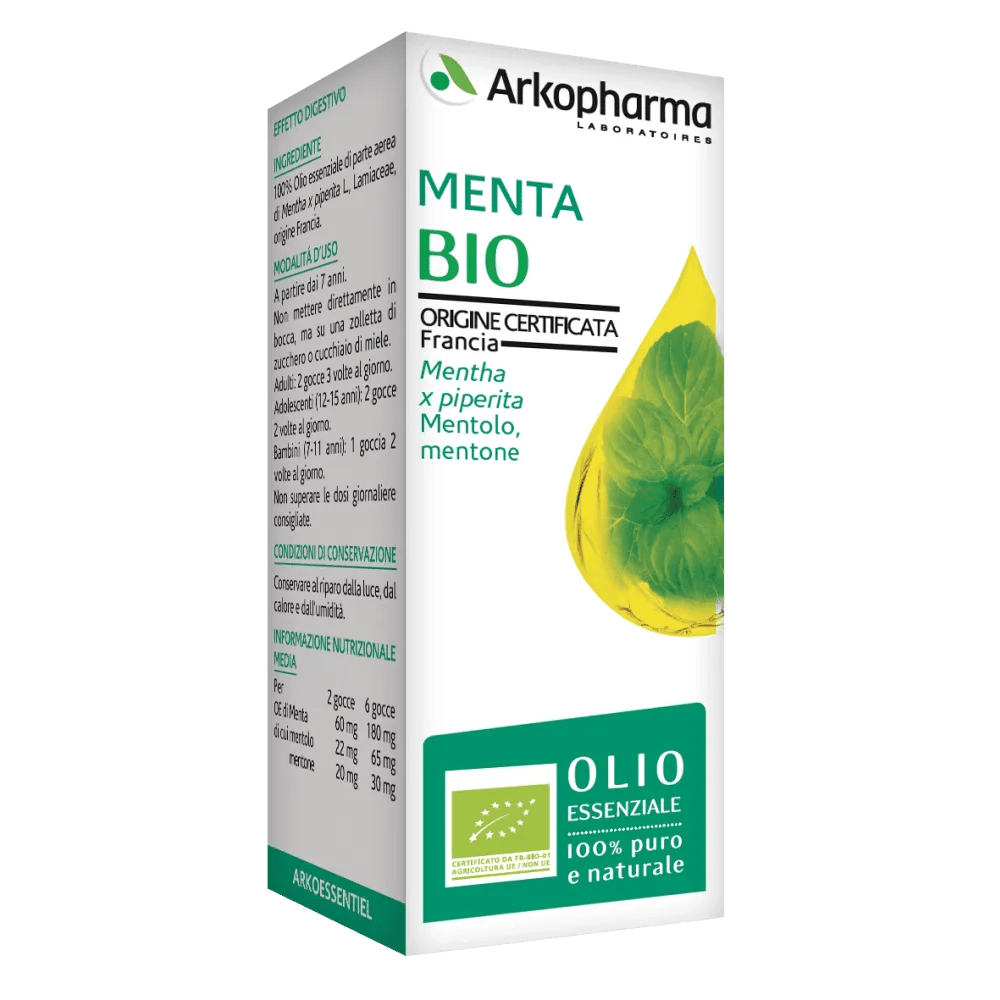 Arko Essentiel Menta Piperita Olio Essenziale Bio 10 ml