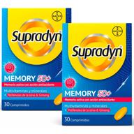 Supradyn Memory 50+ Vitaminas y Energía con Ginseng Comprimidos 2X30 uds FORMATO AHORRO