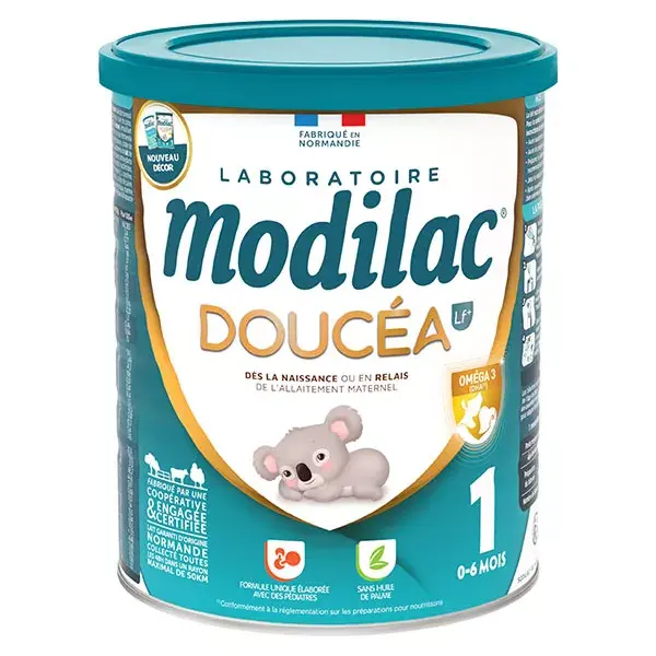 Modilac Doucéa LF+ Lait Infantile 1er Âge 820g