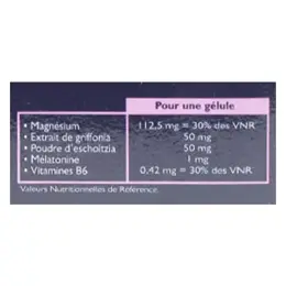 Exopharm Mélatonine + 40 gélules