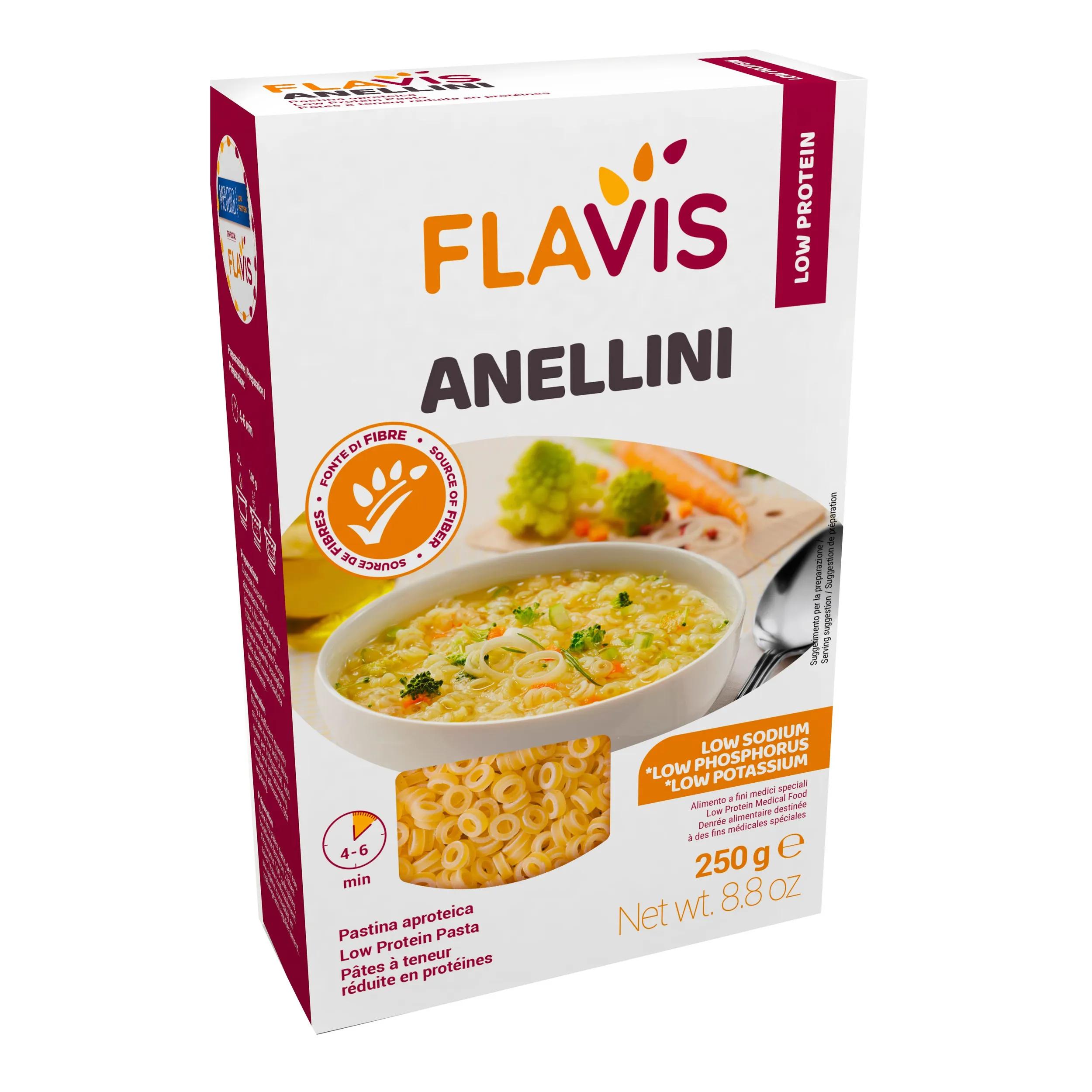 Mevalia Flavis Anellini Pasta Aproteica 250 g