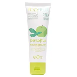 Toofruit Enfant Visage Dentofruit Dentifrice Pomme Menthe Bio 60g