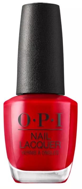 OPI Nail Lacquer Verniz Big Apple Red