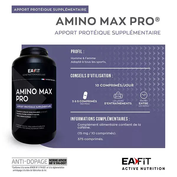 EAFIT Amino Max Pro 3S 375 aminoacidi capsule