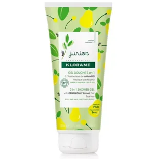 Klorane Petit Junior Gel de banho de pêra 200 ml