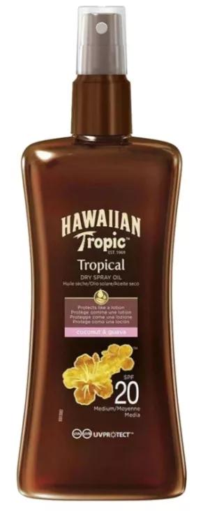 Hawaiian Tropic Óleo Spray SPF20 200 ml