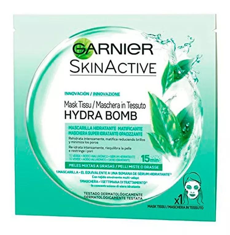 Garnier Hydra Bomb Masque en Tissu Peaux Mixtes/Grasses