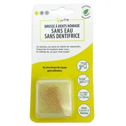 Lov'FROG Brosse à Dents Nomade Bambou & Methol Taille S