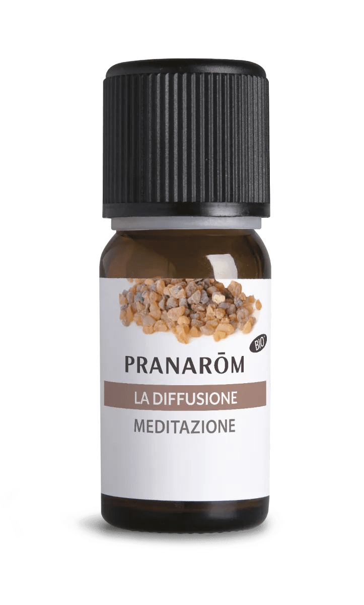 Pranarom La Diffusione Meditazione e Profumi Sacri Olii Essenziali Bio per Diffusione Incenso e Nardo Quintessenza Sacra 30 Ml