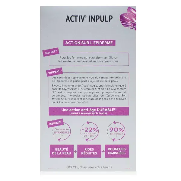 Biocyte Activ'Inpulp 30 capsules