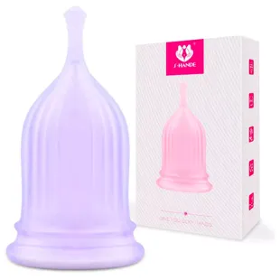 Love Hare Medical Silikon-Menstruationstasse S-Hande Größe L