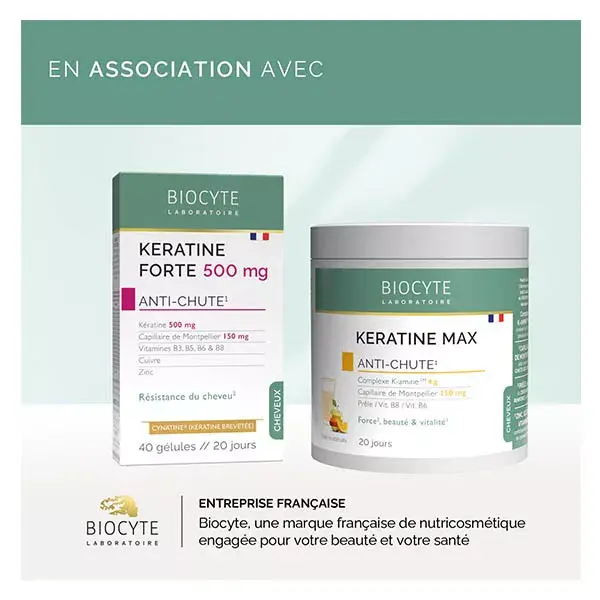 Biocyte Ongles Forts Kératine, Lithothamne Résistance & Beauté 40 gélules