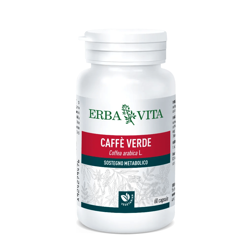 Erba Vita Caffè Verde Integratore Metabolico 60 Capsule