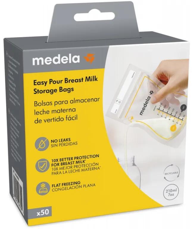 50 Sacs de Conservation Pour Lait Maternel Medela