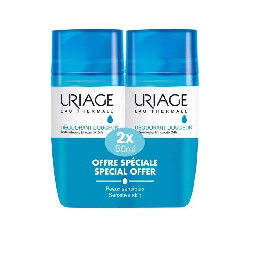 Uriage Deodorante Doucher Roll-On BIPACCO da 2x50 ml