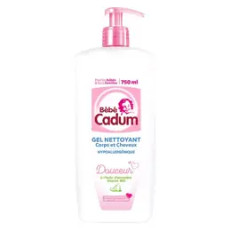 Cadum Bébé Douceur Gel Nettoyant Corps & Cheveux 750ml