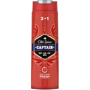 Old Spice Captain Gel de banho e shampoo para homens 400 ml