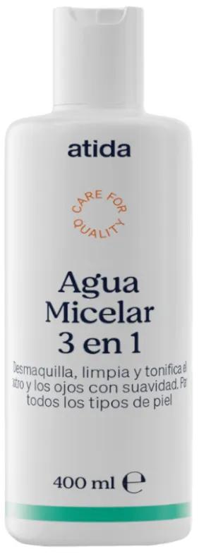 Imagen de Atida Agua Micelar 3 en 1 400 ml