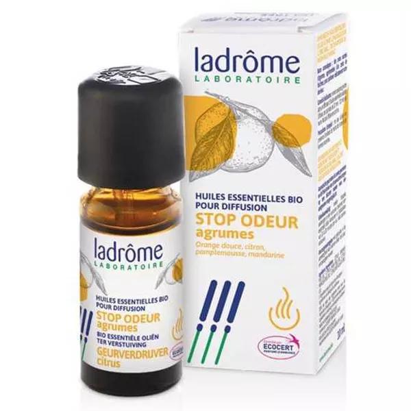 Ladrôme Aceites Esenciales Cítricos BIO para Difusión Stop Olores 30ml