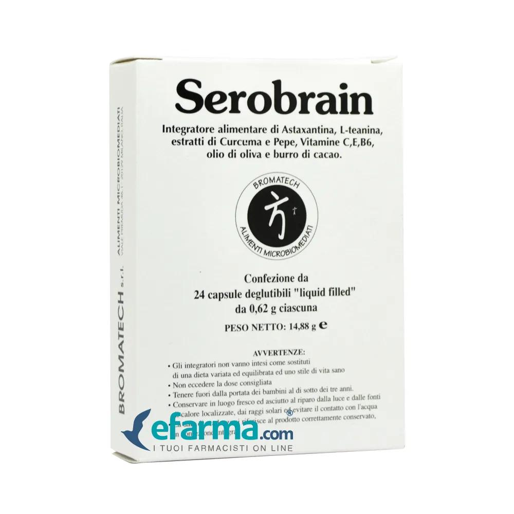 Serobrain Integratore Memoria e Concentrazione 24 Capsule