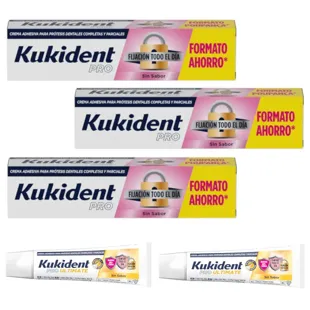Kukident Pro All Day Hold Flavor Free 3x70g + 2 Free Mini Sizes
