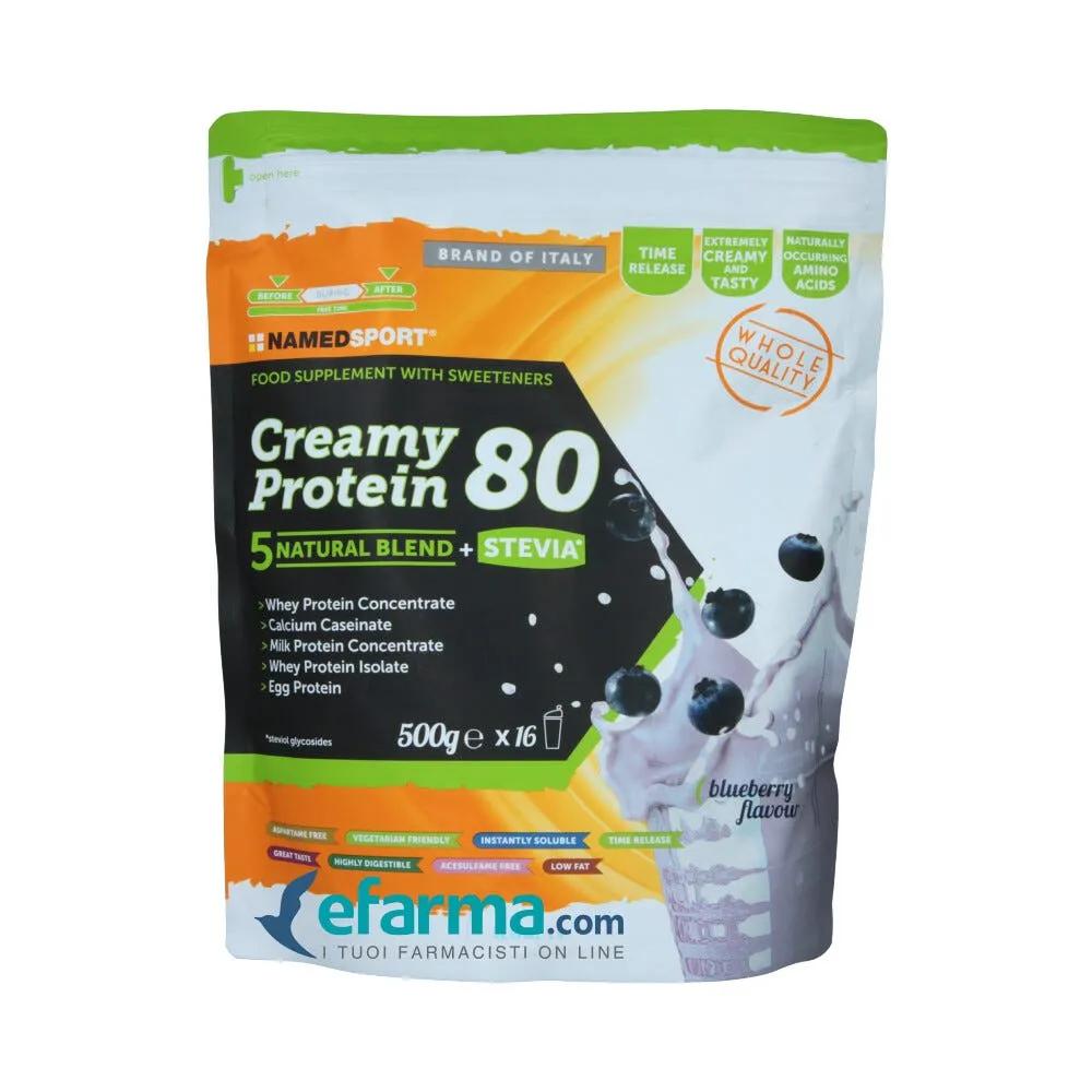 Named Sport Creamy Protein 80 Blueberry  Blend Proteico 500 g