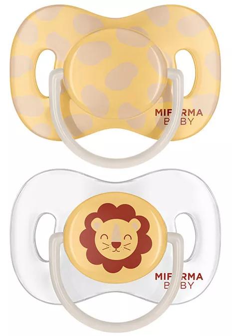 Mifarma Bébé Sucette Silicone Physiologique +18m 2 unités
