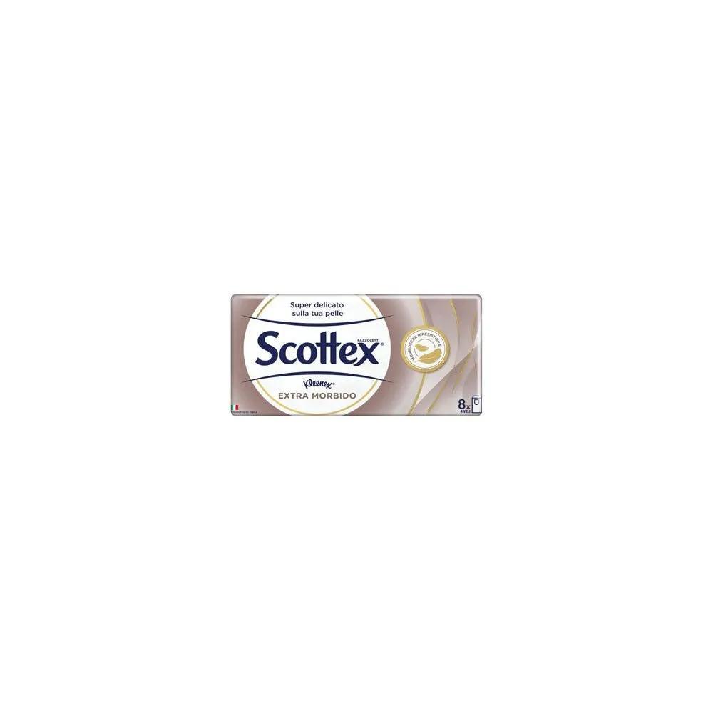 Scottex Extra Morbido Fazzoletti 8 Pezzi