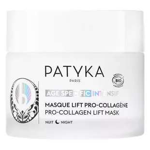 Patyka Rughe e Rassodamento Maschera Lift Pro-Collagene Notte Bio 50ml